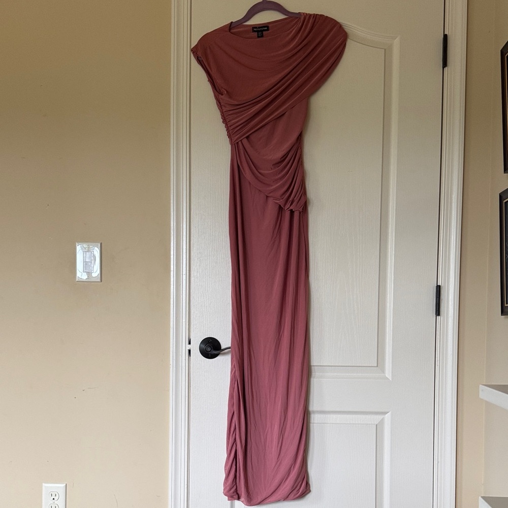 PrettyLittleThing Pink Maxi Dress in Size US 6